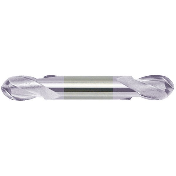 9/16x1-1/4x9/16x6 2FL Ball Double End Endmill, PowerC